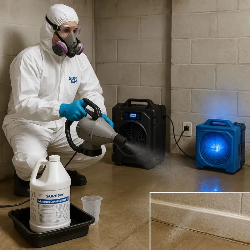 Sanitization and Odor Removal process in Ripley, MS