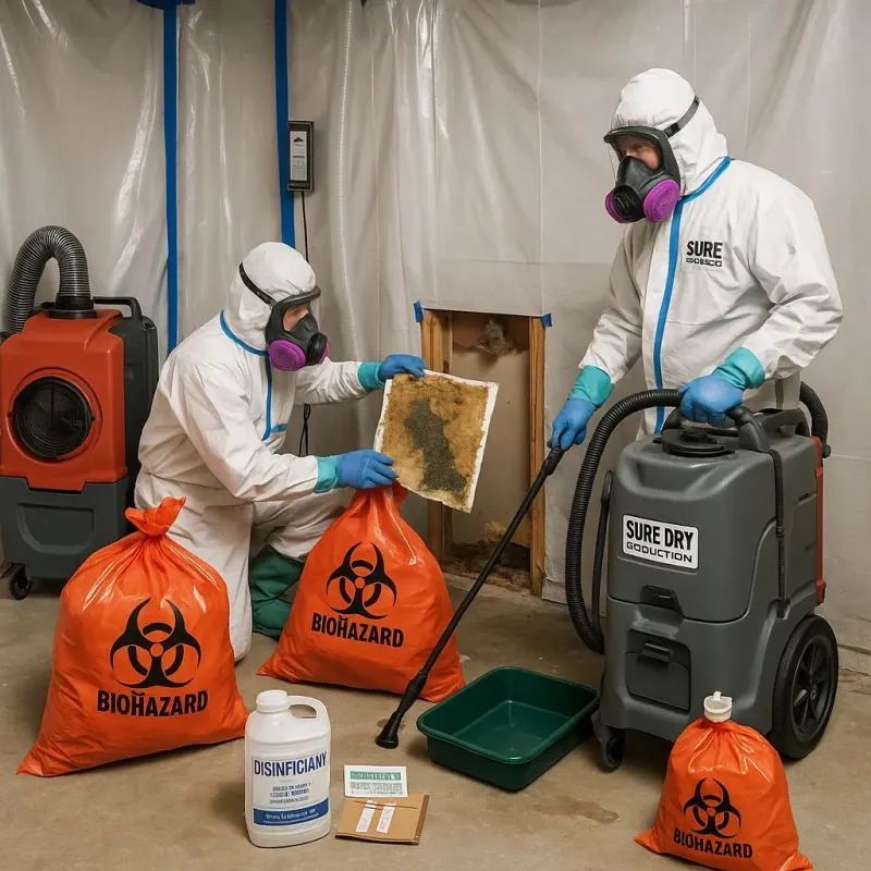 Contaminated Water Handling Protocols process in Ripley, MS